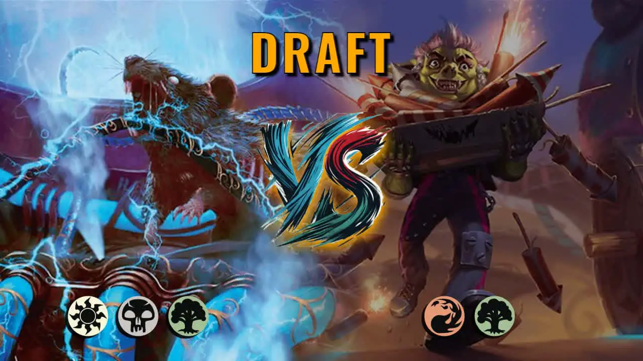 Watch MTG Arena Draft Video - Abzan Midrange by saitama VS Gruul Midrange by NoTDoS - 0a0d3a