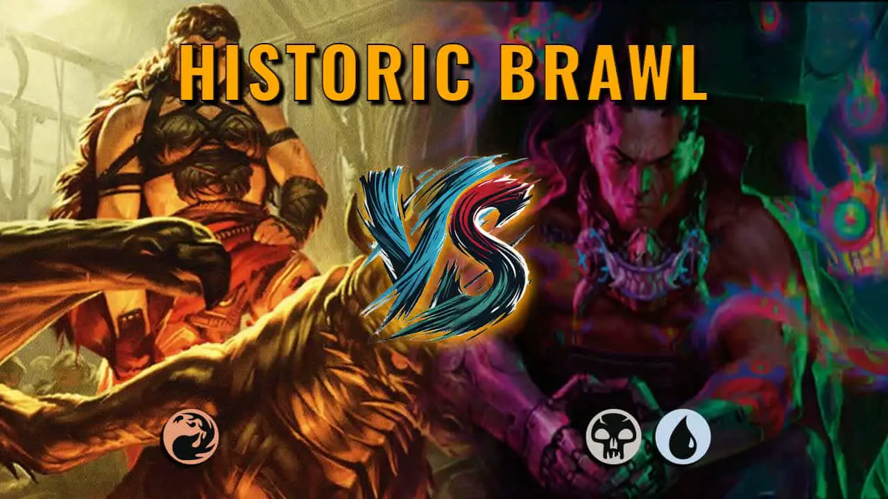 Watch MTG Arena Historic Brawl Video - Magda, Brazen Outlaw by Blackninja777 VS A Satoru Umezawa by Kman0727 - 9bda8d