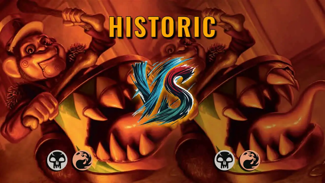 Watch MTG Arena Historic Video - Rakdos Midrange by saitama VS Rakdos Aggro by voodoo - 01cbff