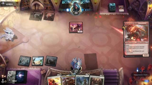 Watch MTG Arena Video Replay - Azorius Aggro by Khat VS Mono Red Aggro by GORDA - Explorer Ranked