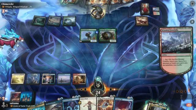 Watch MTG Arena Video Replay - Geist of Saint Traft by saitama VS A-Nadu, Winged Wisdom by Chimerekt - Historic Brawl