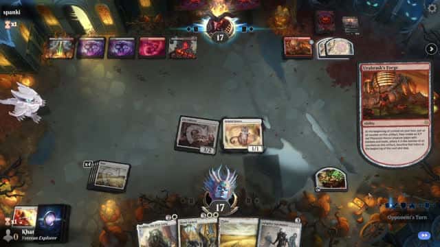 Watch MTG Arena Video Replay - Mono White Aggro by Khat VS Rakdos Midrange by spanki - Explorer Play