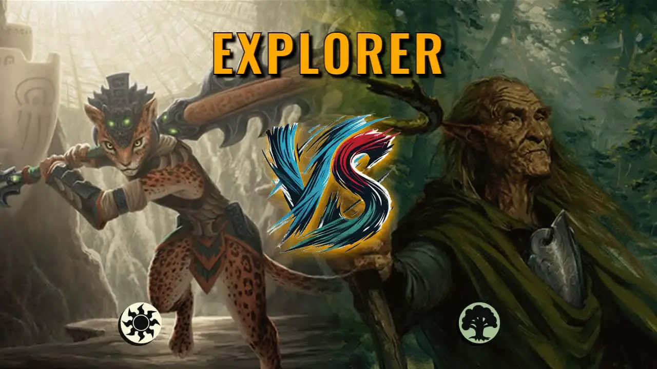 Watch MTG Arena Explorer Video - Mono White Aggro by Khat VS Mono Green Aggro by shawn emmen - 1ad48c