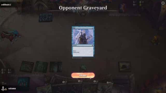 Watch MTG Arena Video Replay - Jund Midrange by saitama VS Mono Blue Midrange by yukka@t.i - MWM Historic Pauper