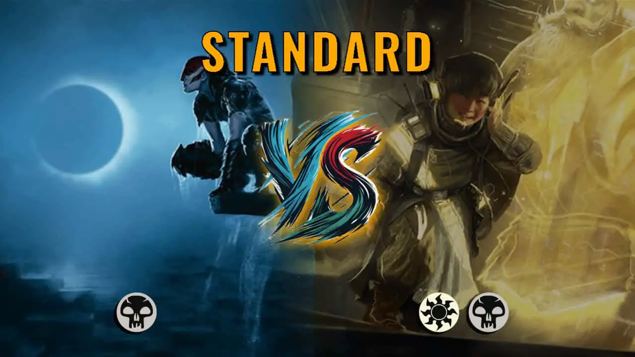 Watch MTG Arena Standard Video - Mono Black Midrange by ToneLoc1899 VS Orzhov Aggro by Canyon Slough - 898c18