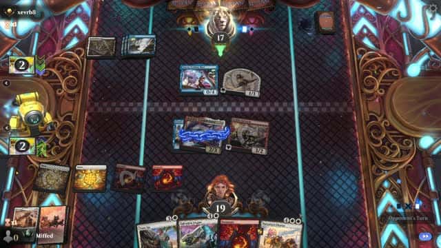 Watch MTG Arena Video Replay - Boros Midrange by Miffed VS Azorius Midrange by xevrb8 - Premier Draft Ranked