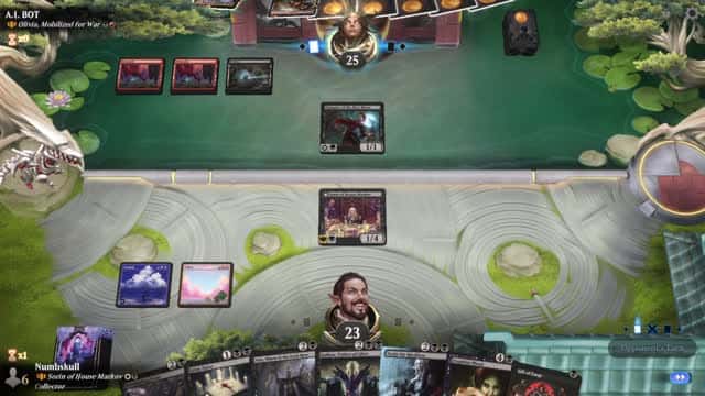 Watch MTG Arena Video Replay - Sorin of House Markov by Numbskull VS Olivia, Mobilized for War by A.I. BOT - Historic Brawl