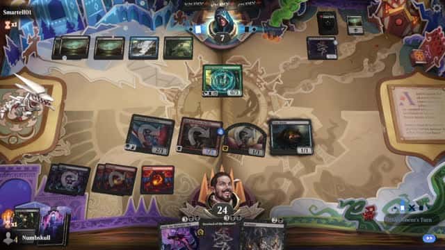 Watch MTG Arena Video Replay - Rakdos Midrange by Numbskull VS Sultai Midrange by Smartell01 - Chromatic Cube Draft