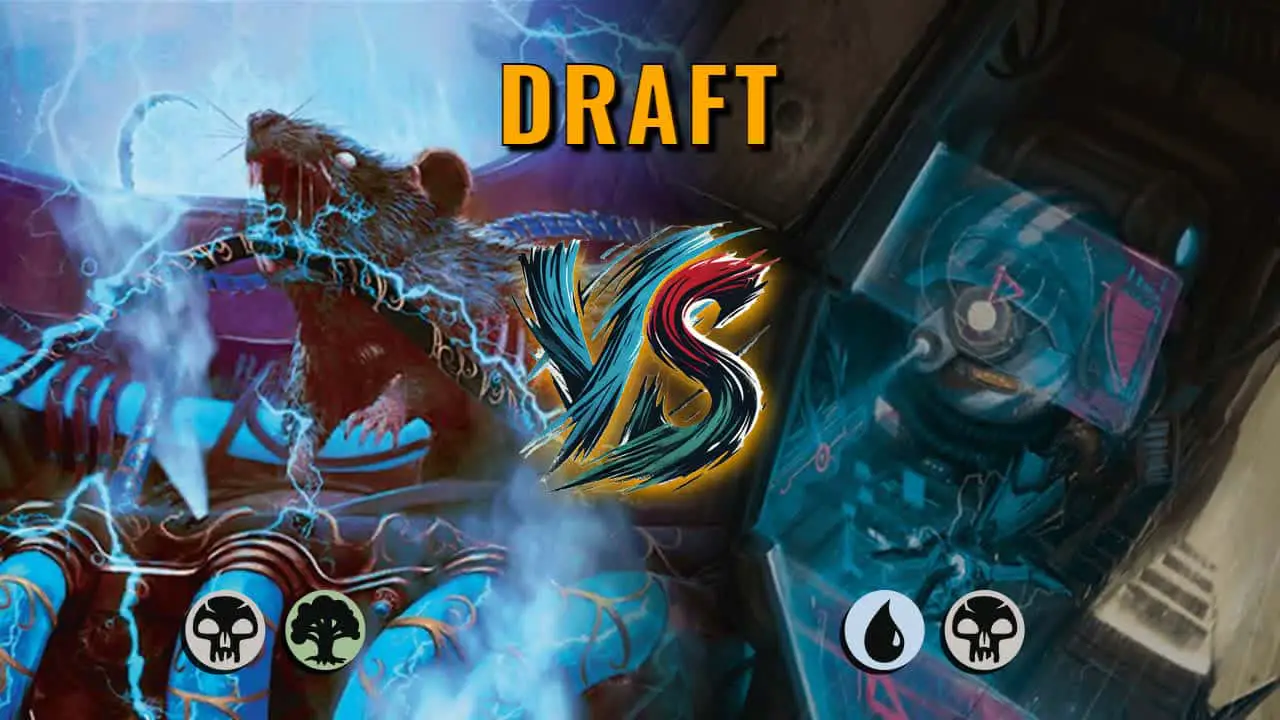 Watch MTG Arena Draft Video - Golgari Aggro by Miffed VS Dimir Midrange by jta - eca661