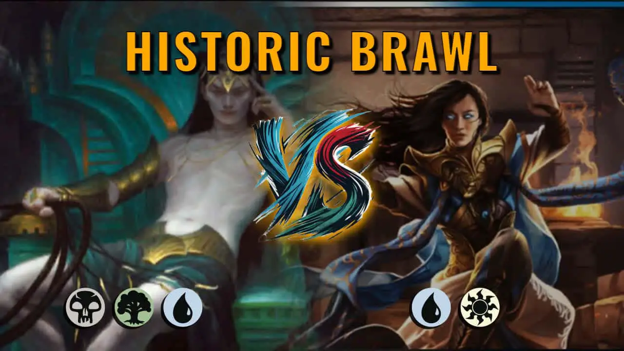 Watch MTG Arena Historic Brawl Video - Tasigur, the Golden Fang by saitama VS Narset Transcendent by Noirjekyll - 4a6ba7