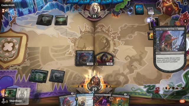 Watch MTG Arena Video Replay - Dimir Midrange by Shurrikane VS Mono Black Midrange by Cooler4448 - Standard Play