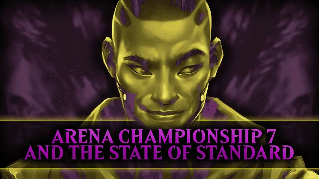 Explore the latest trends in Magic: The Gathering's Standard format post-Arena Championship 7, featuring top decks like Dimir Midrange and Gruul Aggro.