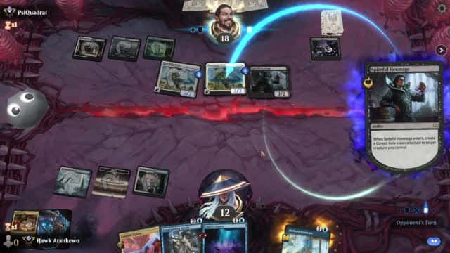 Watch MTG Arena Video Replay - Azorius Midrange by Hawk Atankewo VS Esper Aggro by PsiQuadrat - Standard Ranked