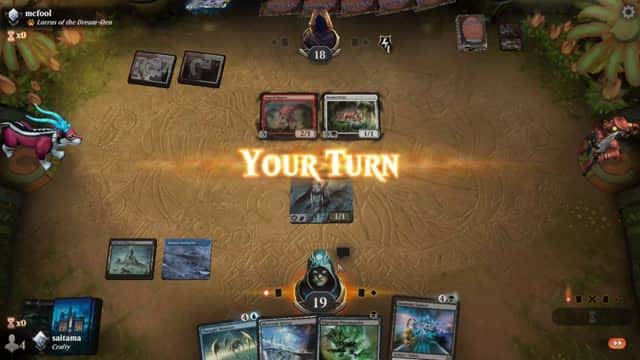 Watch MTG Arena Video Replay - Dimir Midrange by saitama VS Boros Aggro by mcfool - Timeless Ranked