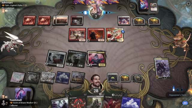 Watch MTG Arena Video Replay - Sorin of House Markov by Numbskull VS Tajic, Legion's Valor by Adversary - Historic Brawl