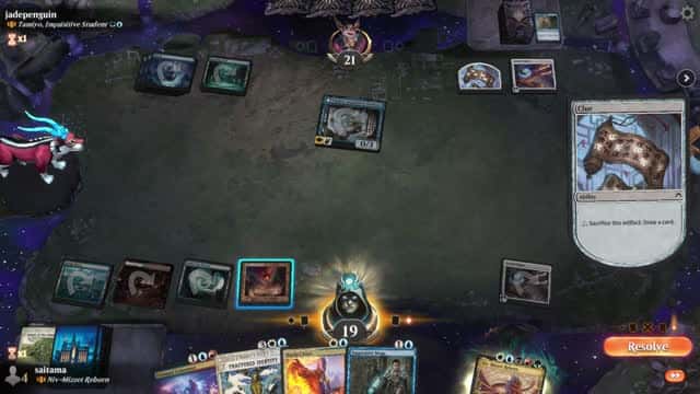 Watch MTG Arena Video Replay - Niv-Mizzet Reborn by saitama VS Tamiyo, Inquisitive Student by jadepenguin - Historic Brawl