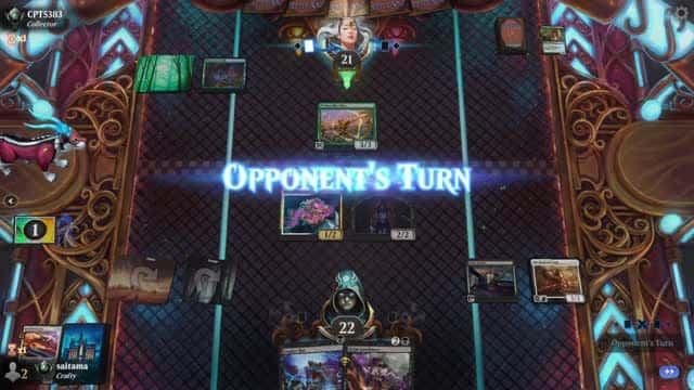 Watch MTG Arena Video Replay - Abzan Aggro by saitama VS Simic Aggro by CPT5383 - Premier Draft Ranked