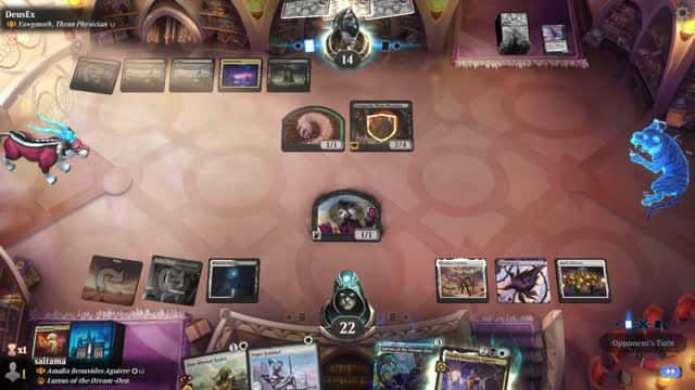 Watch MTG Arena Video Replay - Amalia Benavides Aguirre by saitama VS Yawgmoth, Thran Physician by DeusEx - Historic Brawl