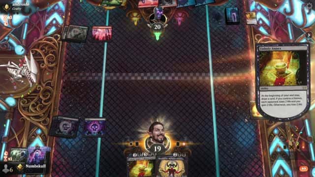 Watch MTG Arena Video Replay - Mono Black Midrange by Numbskull VS Gruul Aggro by androide - Standard Traditional Ranked