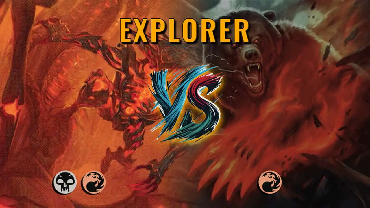 Watch MTG Arena Explorer Video - Rakdos Aggro by Yhwach VS Mono Red Aggro by Jiraiya - 4972cb