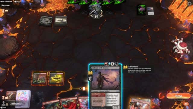 Watch MTG Arena Video Replay - Rakdos Aggro by GBThundaII VS Mono Black Control by fornow - MWM Explorer Precons