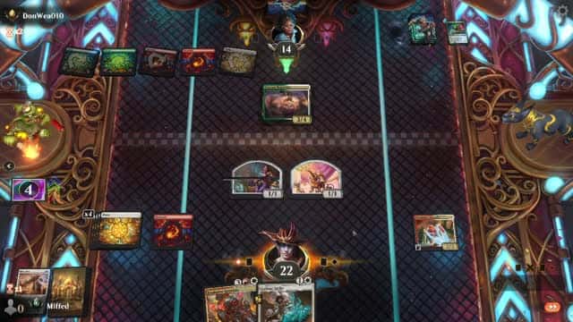 Watch MTG Arena Video Replay - Boros Aggro by Miffed VS Naya Aggro by DonWea010 - Premier Draft Ranked