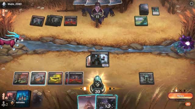 Watch MTG Arena Video Replay - Rakdos Midrange by saitama VS Jund Control by Majin_ZERO - Standard Traditional Ranked