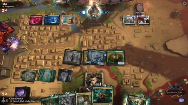 Watch MTG Arena Video Replay - Lathril, Blade of the Elves by ChaseDerick VS Progenitus by TaKa - MWM Brawl Builder