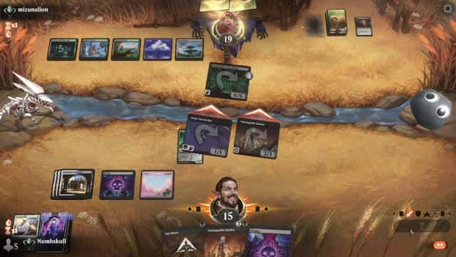 Watch MTG Arena Video Replay - Orzhov Midrange by Numbskull VS Golgari Midrange by mizunalion - Standard Traditional Ranked