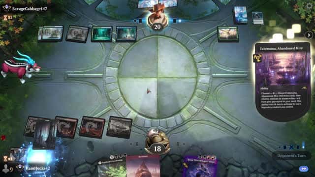 Watch MTG Arena Video Replay - Rakdos Midrange by HamHocks42 VS Simic Aggro by SavageCabbage147 - Explorer Ranked