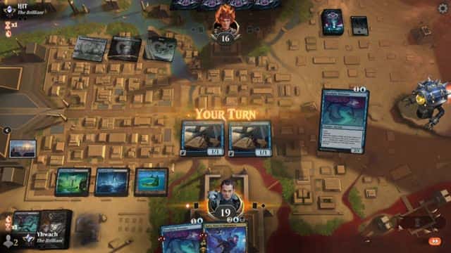 Watch MTG Arena Video Replay - Dimir Aggro by Yhwach VS Abzan Midrange by HIT - Explorer Traditional Ranked