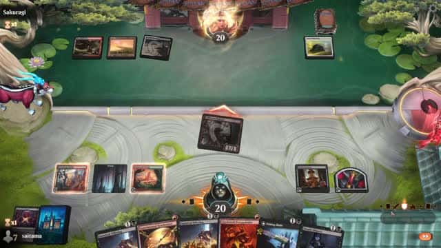 Watch MTG Arena Video Replay - Rakdos Midrange by saitama VS Mardu Midrange by Sakuragi - MWM Historic Pauper