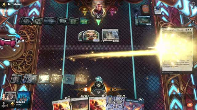 Watch MTG Arena Video Replay - Azorius Control by saitama VS Dimir Midrange by Terrorbaron - Standard Traditional Ranked