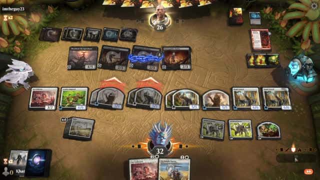 Watch MTG Arena Video Replay - Mono White Aggro by Khat VS Rakdos Midrange by imtheguy23 - Explorer Event