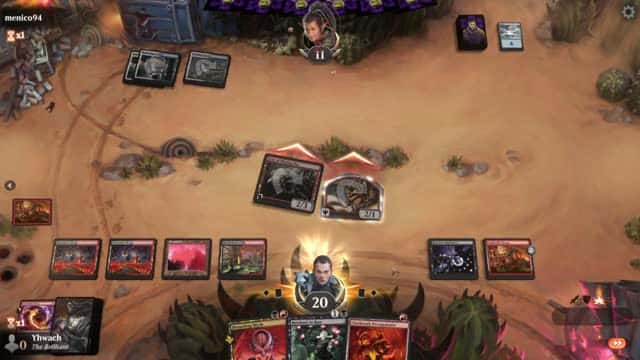 Watch MTG Arena Video Replay - Rakdos Midrange by Yhwach VS Azorius Midrange by menico94 - Standard Event
