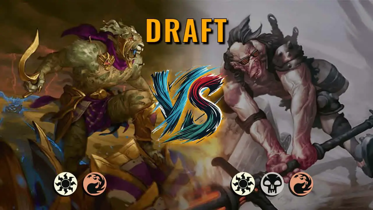 Watch MTG Arena Draft Video - Boros Aggro by Miffed VS Mardu Midrange by Swonder - 2f8183