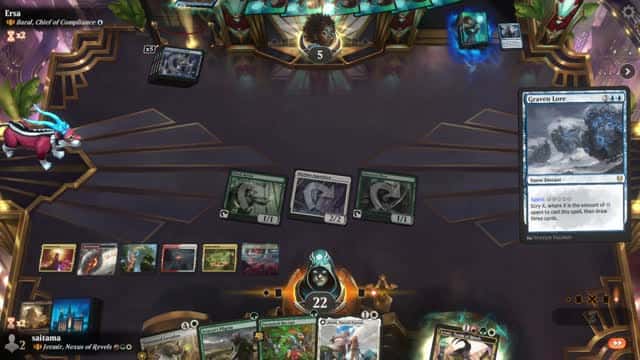 Watch MTG Arena Video Replay - Jetmir, Nexus of Revels by saitama VS Baral, Chief of Compliance by Ersa - Historic Brawl