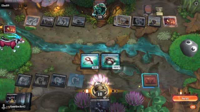 Watch MTG Arena Video Replay - Dimir Midrange by HamHocks42 VS Colorless Midrange by Else89 - Historic Challenge Match