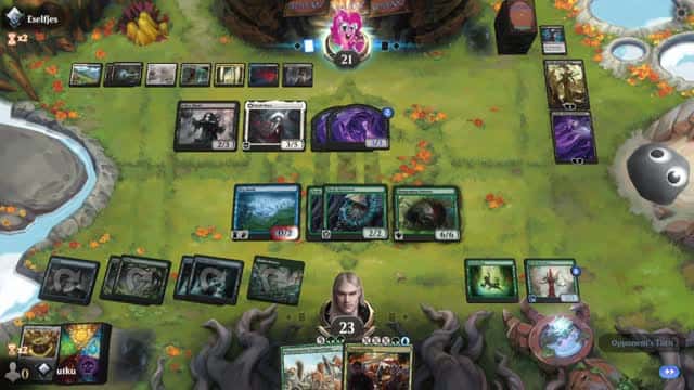 Watch MTG Arena Video Replay - Simic Midrange by utku VS Orzhov Midrange by Eselfjes - Standard Ranked