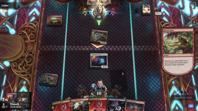 Watch MTG Arena Video Replay - Rakdos Midrange by Yhwach VS Mono Red Aggro by Ixidor - Standard Event