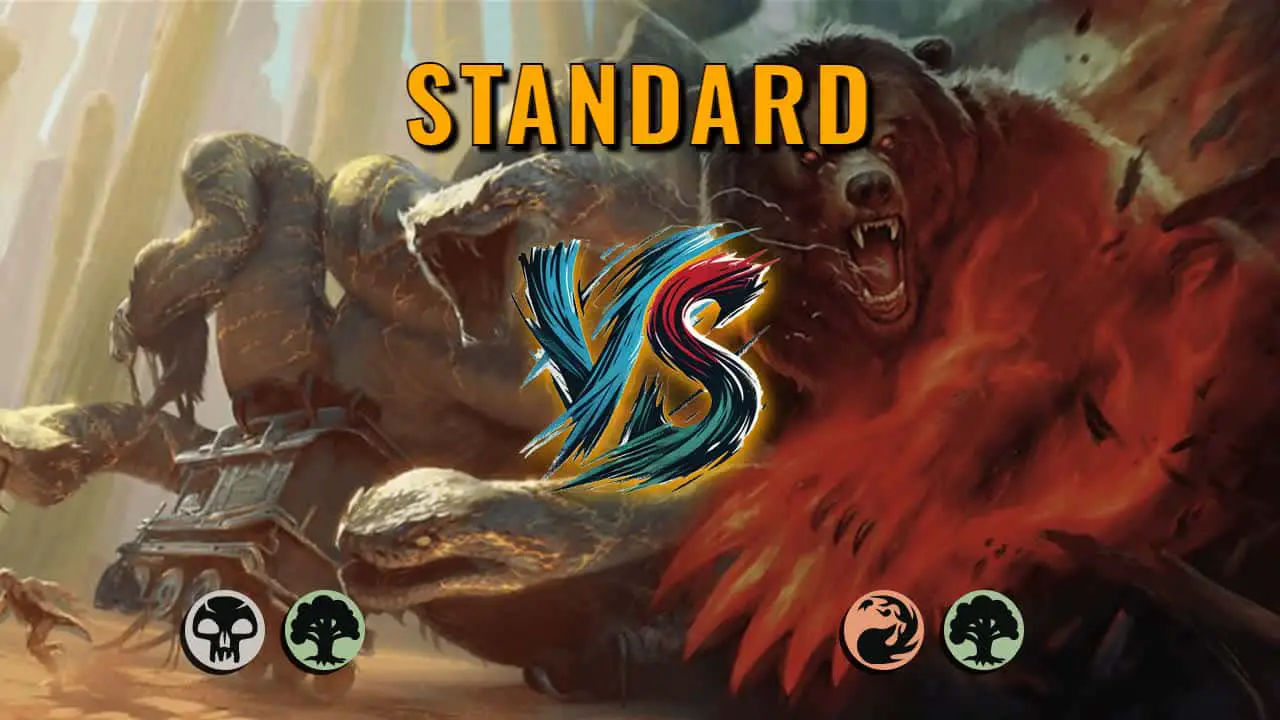 Watch MTG Arena Standard Video - Golgari Aggro by GBThundaII VS Gruul Aggro by bryden - b0b5fa