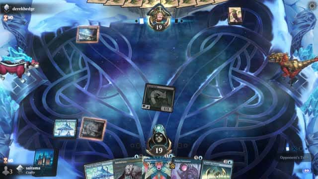 Watch MTG Arena Video Replay - Dimir Midrange by saitama VS Dimir Aggro by derekhedge - Timeless Ranked