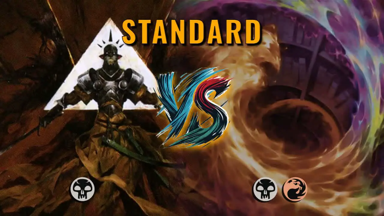 Watch MTG Arena Standard Video - Mono Black Midrange by Yhwach VS Rakdos Midrange by Funktionality - d04f65