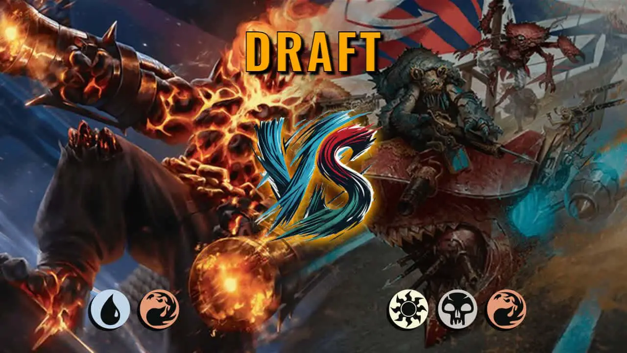 Watch MTG Arena Draft Video - Izzet Midrange by saitama VS Mardu Midrange by Fe4rmyF!57 - 16cbb8