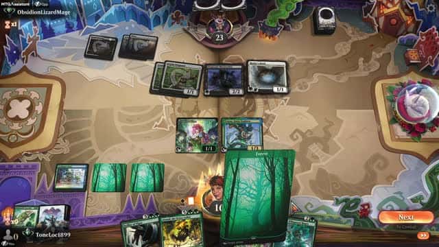 Watch MTG Arena Video Replay - Simic Midrange by ToneLoc1899 VS Orzhov Aggro by ObsidionLizardMage - Standard Ranked