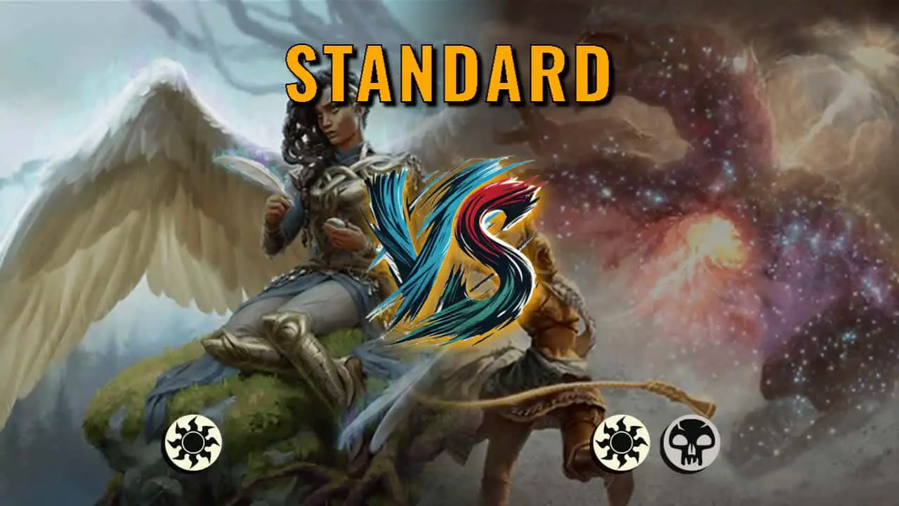 Watch MTG Arena Standard Video - Mono White Midrange by ToneLoc1899 VS Orzhov Midrange by MagicSpooky - 4ae8d6