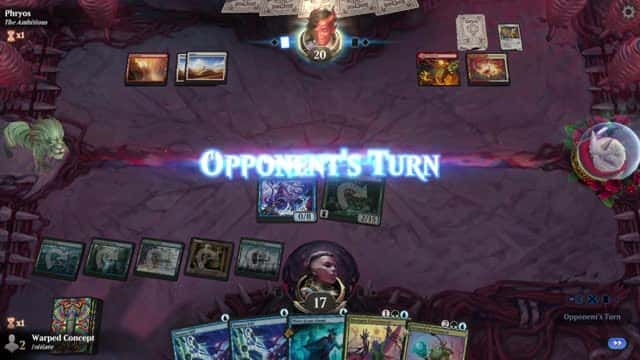 Watch MTG Arena Video Replay - Simic Midrange by Warped Concept VS Boros Aggro by Phryos - Standard Play