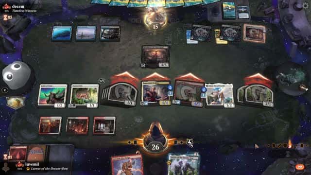 Watch MTG Arena Video Replay - Mardu Aggro by luvemil VS Esper Midrange by decem - Timeless Ranked