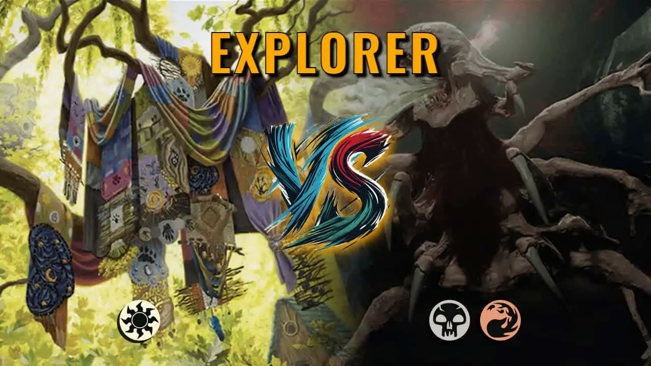 Watch MTG Arena Explorer Video - Mono White Midrange by Khat VS Rakdos Aggro by TheCaseAce - 55987f