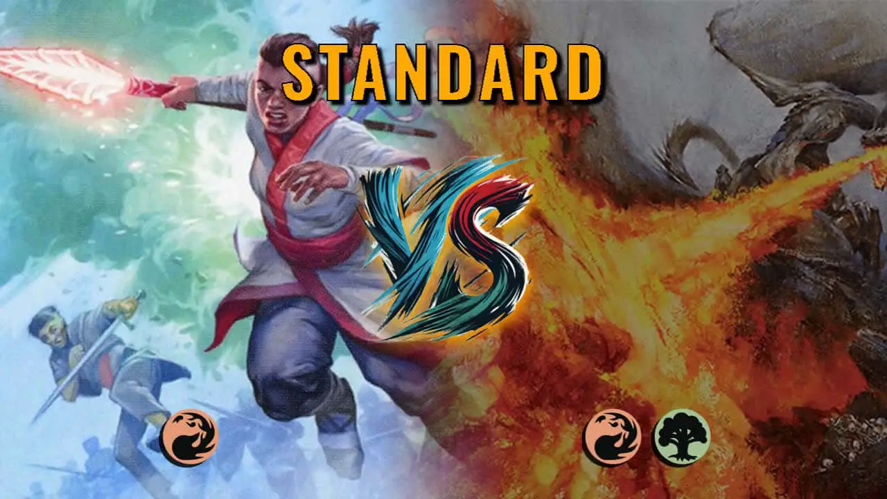 Watch MTG Arena Standard Video - Mono Red Aggro by ToneLoc1899 VS Gruul Control by gunmen0529 - 05533d